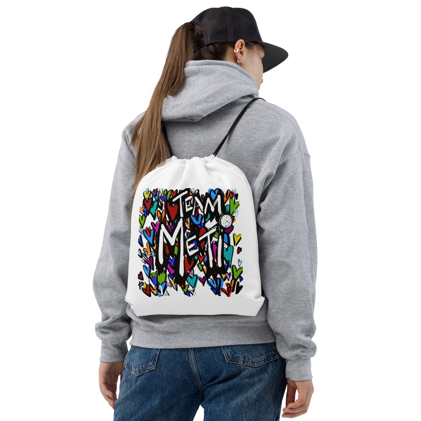 Drawstring bag "Team METI"