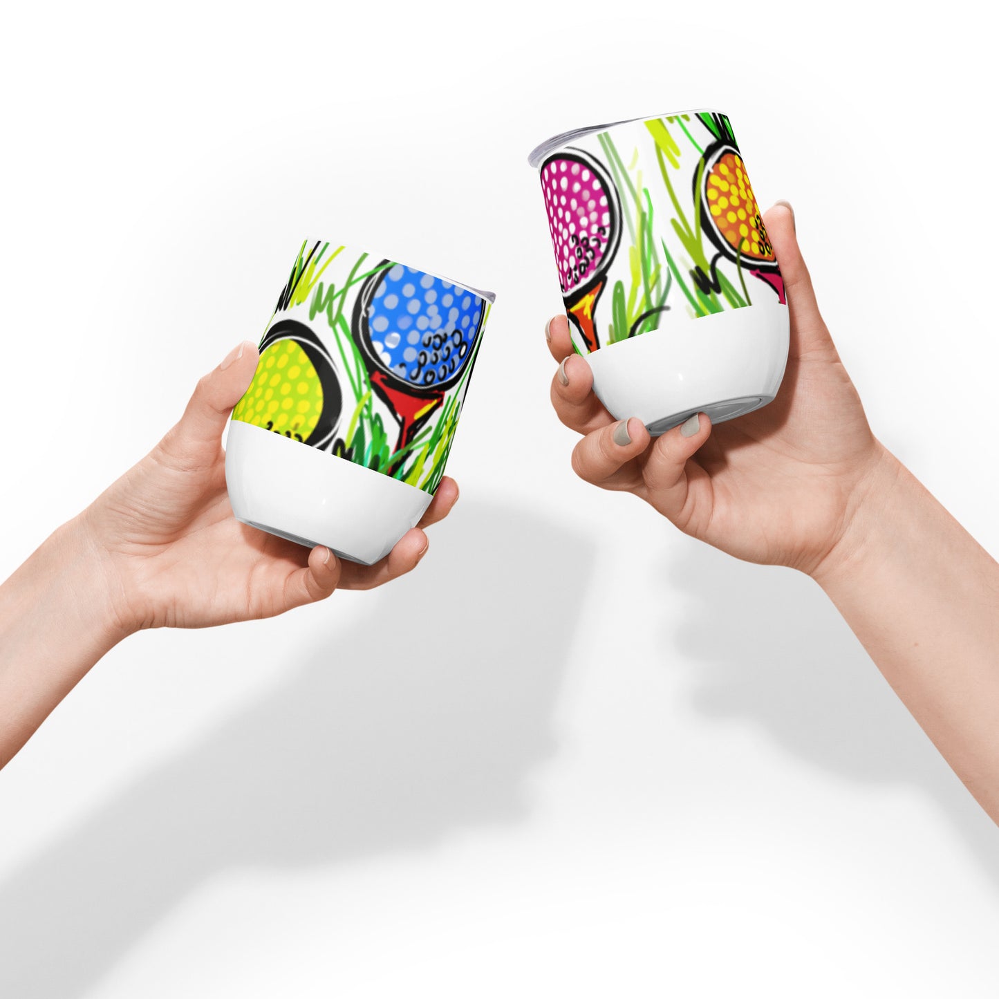 Wine tumbler "My Balls"