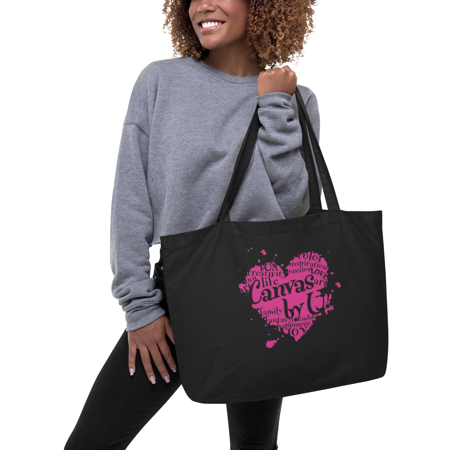 CanvasbyU! Large organic tote bag