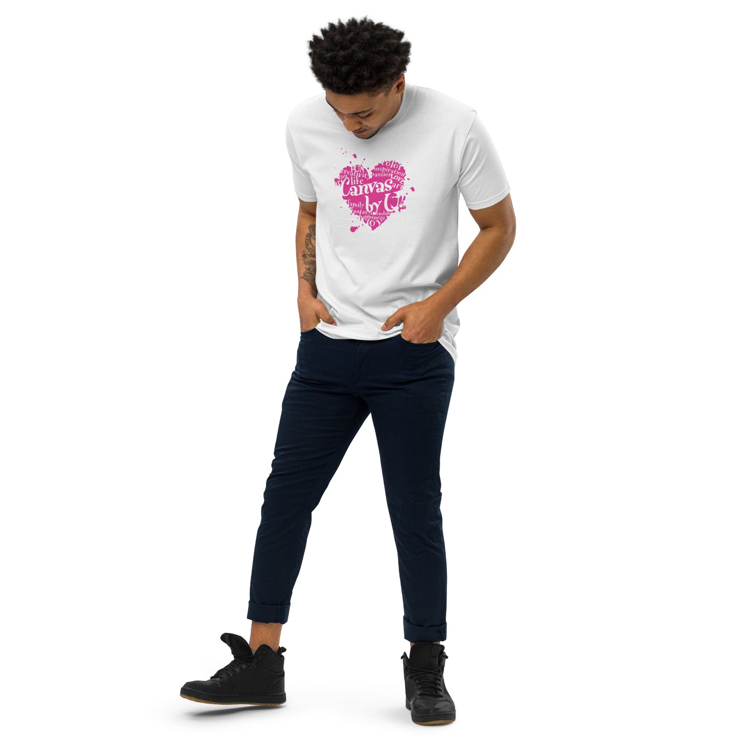 Swag Canvasbyu! Men’s premium heavyweight tee