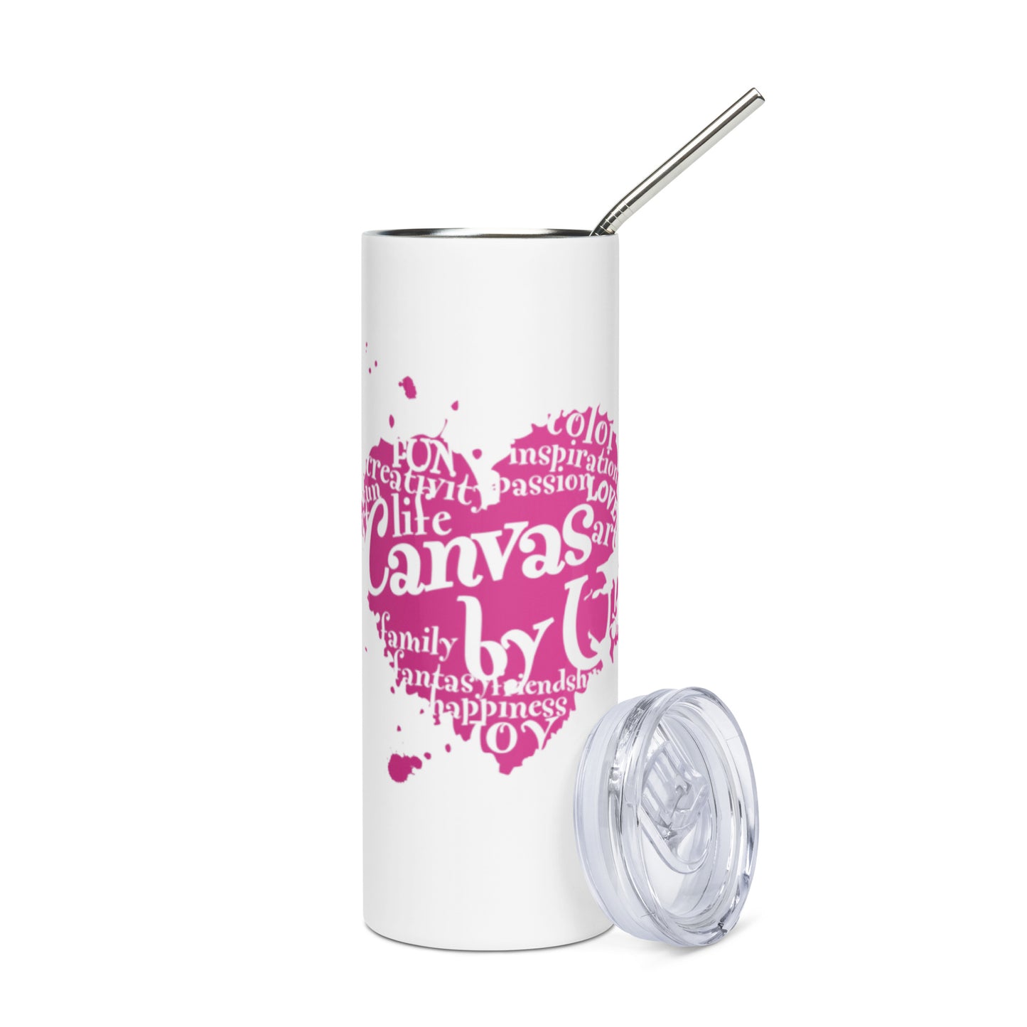 Swag Stainless steel tumbler "CBU Heart"