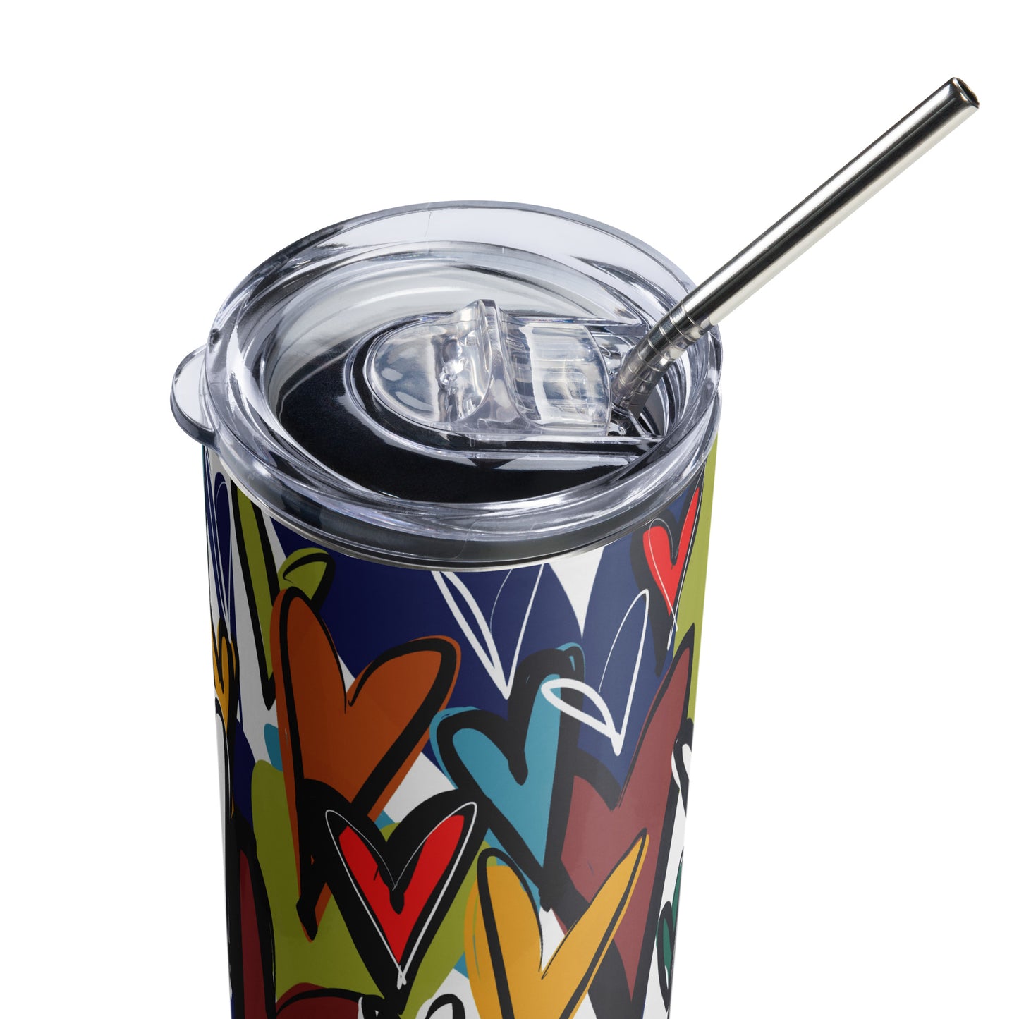 Stainless steel tumbler “Love on Neutral”