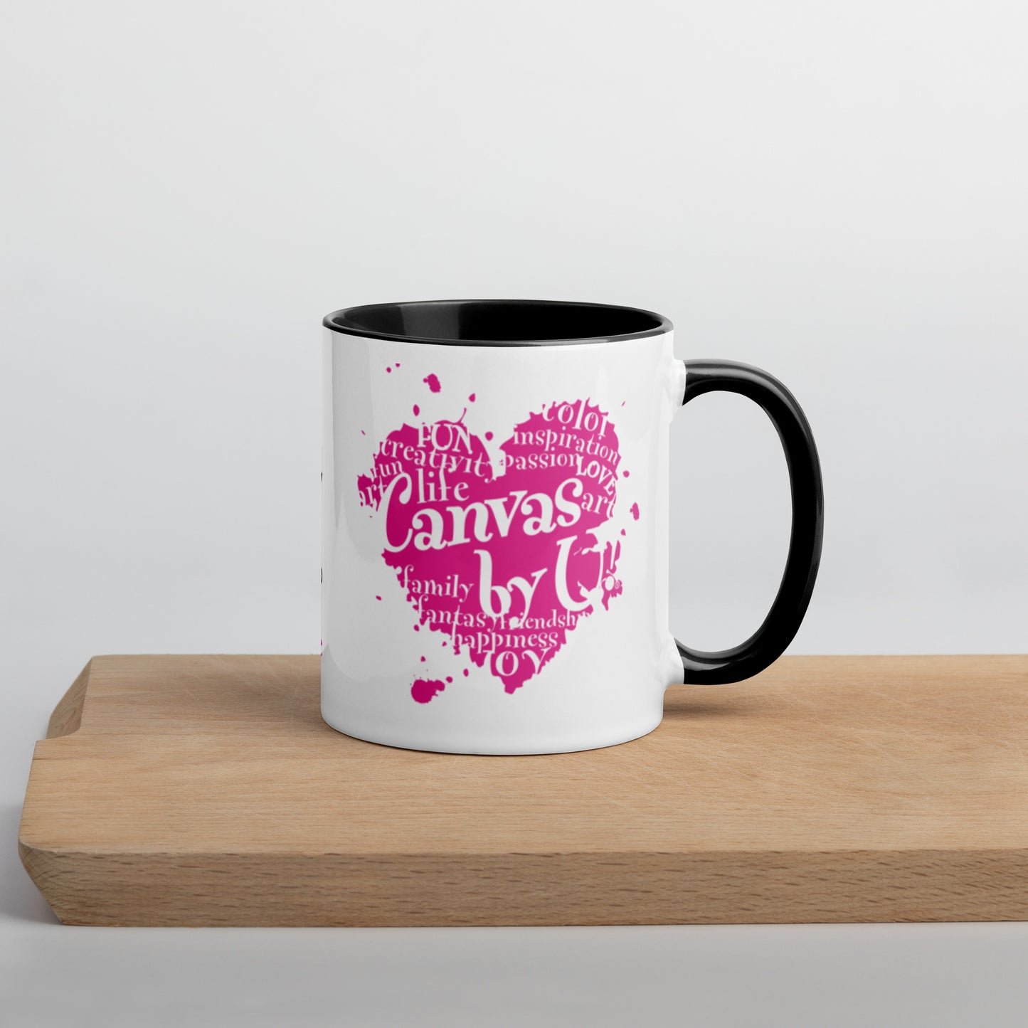 CanvasbyU! Mug with Color Inside