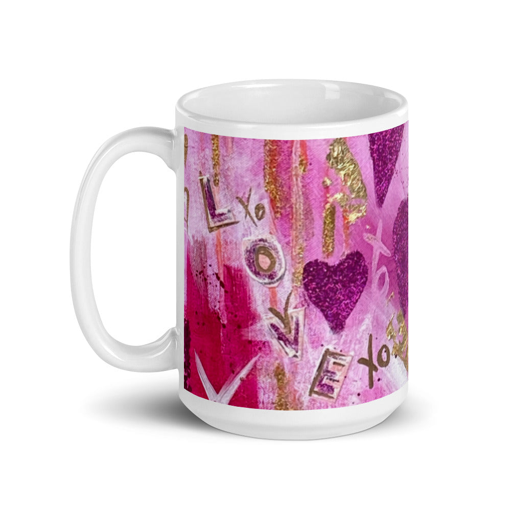 Mug #Abstract Love