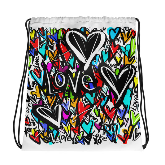 Drawstring bag "Finding Love"