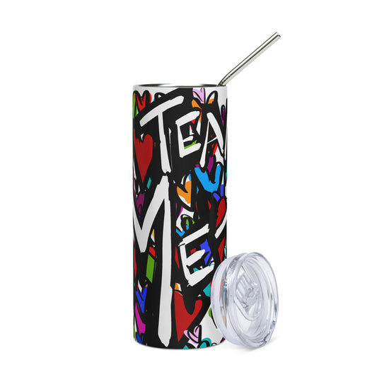 Stainless steel tumbler "Team METI"