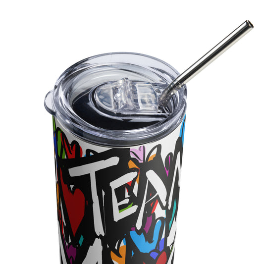 Stainless steel tumbler "Team METI"