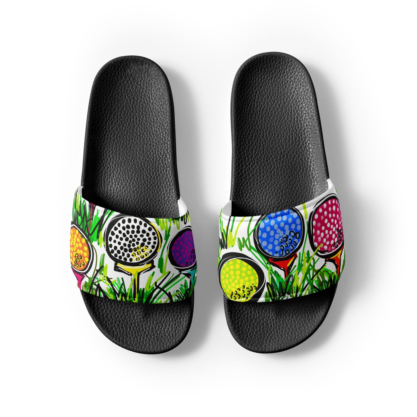 Women's slides "My Balls"