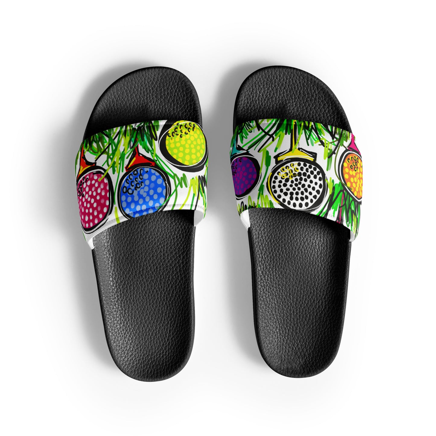 Women's slides "My Balls"