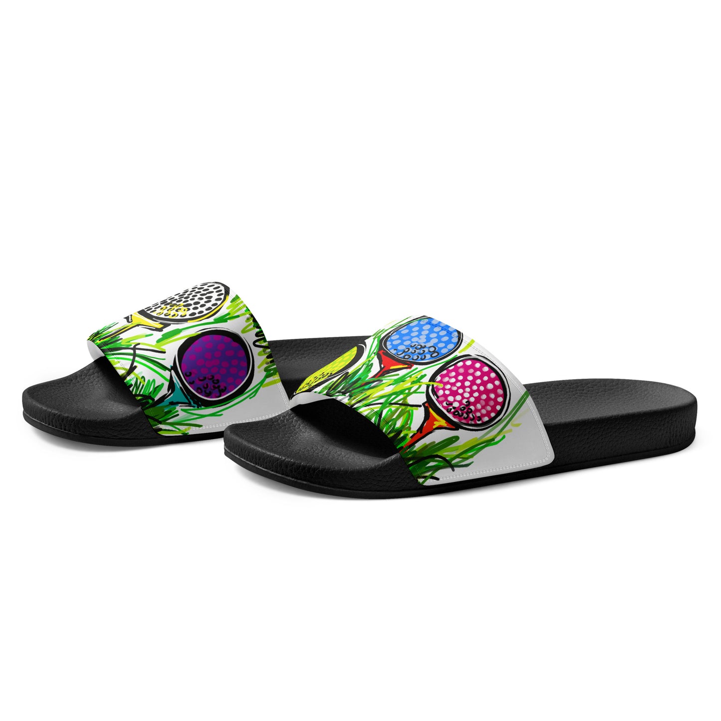 Women's slides "My Balls"