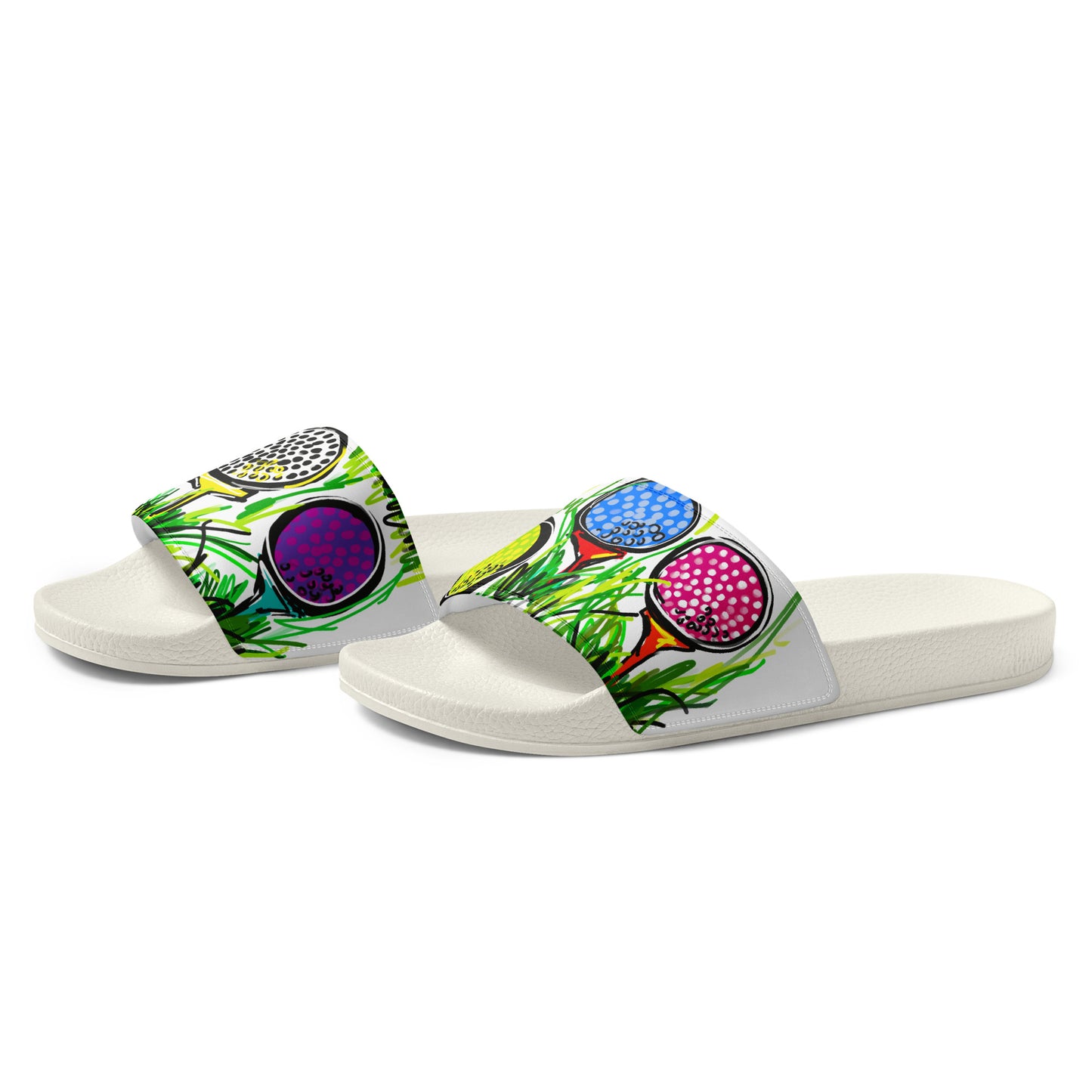 Women's slides "My Balls"