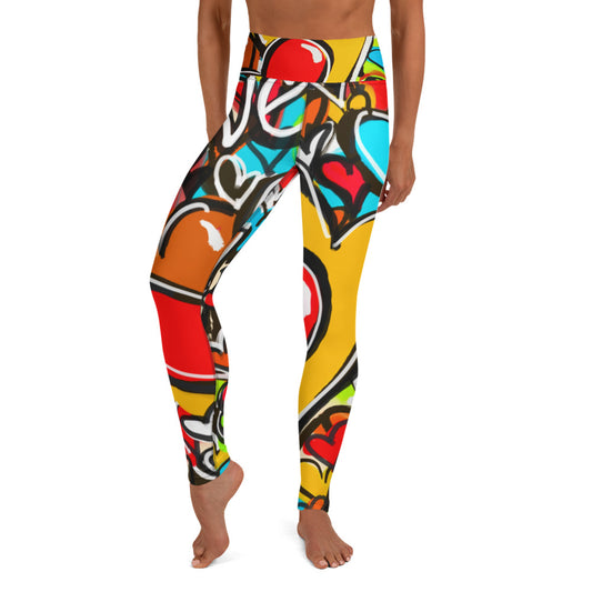 Leggings Yoga New Design #3Love