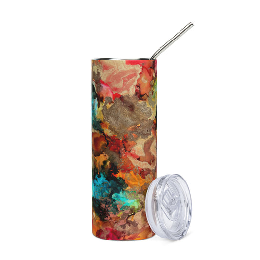 Stainless steel tumbler "Burst of Fall"